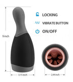 4D Automatic Stroker Vibrating Male Masturbators Cup