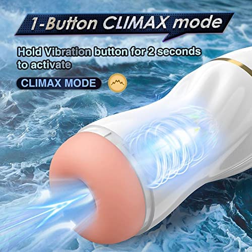 Super Vibration and Suction Hands Free Adult Oral Sex Toys