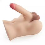 7Lb Slidable Balls Pink Glans Male Sex Doll