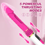 Revolutionary Flapping and Thrusting Dildo with Strong Suction Cup