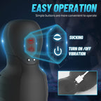 Penis Pump Glans Training Tool with 7 Vibration Modes 7 Suctions