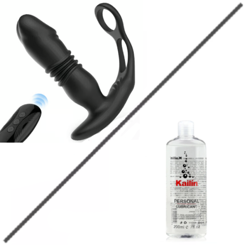 PROSTATE MASSAGERS + LUBE