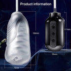 7 Modes Strong Sucking  Electric Deep Throat Clip Suction Sex Toys for Men