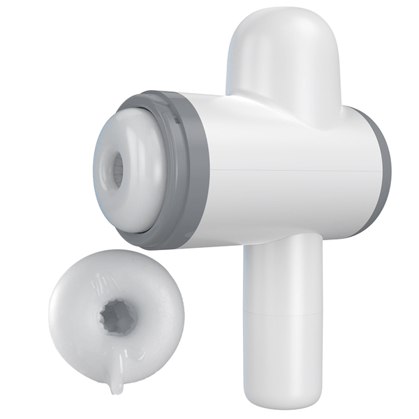 Eveandlove Automatic Lubrication 8 Thrusting & Sucking Handheld Male Stroker