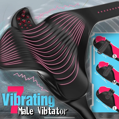 7 Thrusting 7 Vibrating Prostate Massager & Penis Vibrator For Men Couple Sex Toy