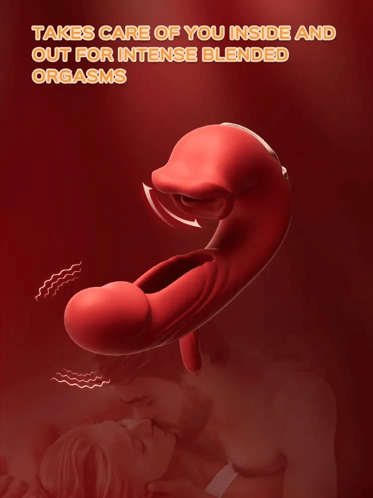 💥New on sale 2026 💞G-Spot Vibrator Female Sex Toy, featuring 7 slapping vibration modes and 5 licking/sucking modes.