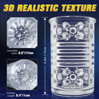 YELLOW DARK KNIGHT 7 Thrusting & Rotating Modes Automatic Male Masturbator