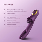 10 x 6 x 7 Modes Come-Hither Clitoral Tickling Rabbit Vibrator