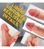 Thrusting Dildo Vibrator With 8 Telescopic & Rotation Frequencies Stimulator