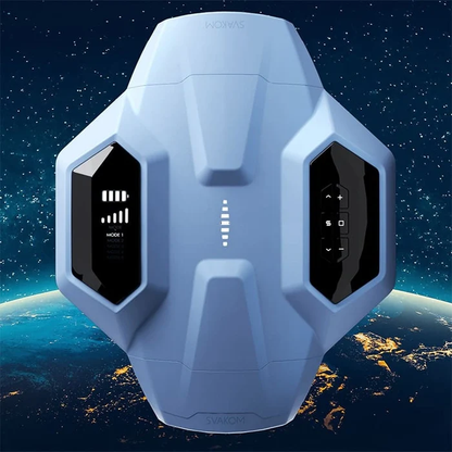 2024 Spaceship Thrusting Sucking Heating Male Stroker Dual Opening