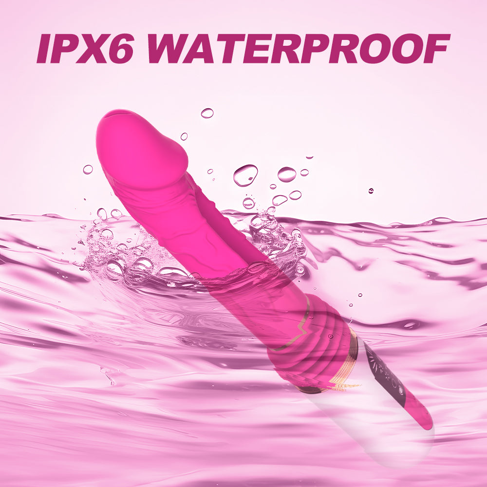 Revolutionary Flapping and Thrusting Dildo with Strong Suction Cup
