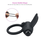 Rabbit Silicone 1 Vibration Cock Ring for Male and Couples