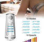 MIGYY 10 Thrusting 10 Speeds Massage Rings Male Masturbator Cup