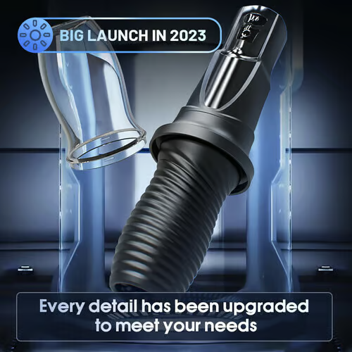 Lightsaber 360° Wrapped 7 Rotating Vibrating Handheld Masturbation Cup