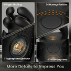 Evans - Automatic 10 Finger Pinchin & Tapping for Massage Therapy Penis Vibrator