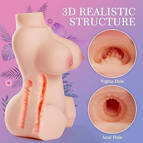 All-time low price 11.46'' 3D Realistic Love Doll with Torso for Men Masturbation