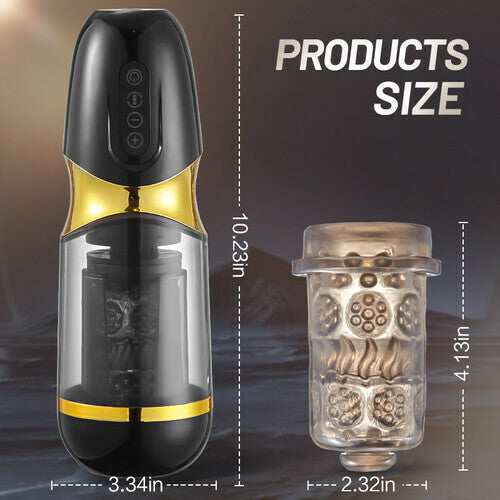 UNIMAT Beck Ⅱ 6 Thrusting & Vibrating Automatic Masturbation Cup