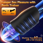 APP Control and 9 Vibration Modes Male Masturbator Penis Training Vibrator
