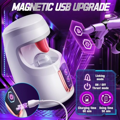 Blowjob Queen 10 Tapping Thrusting Male Glans Training Stimulator