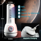 10 Squeezing Sucking Vibrating Sensations Free Lube Male Sex Toy