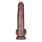 8.7” Dark-Brown Remote Control Multifunctional Dildo