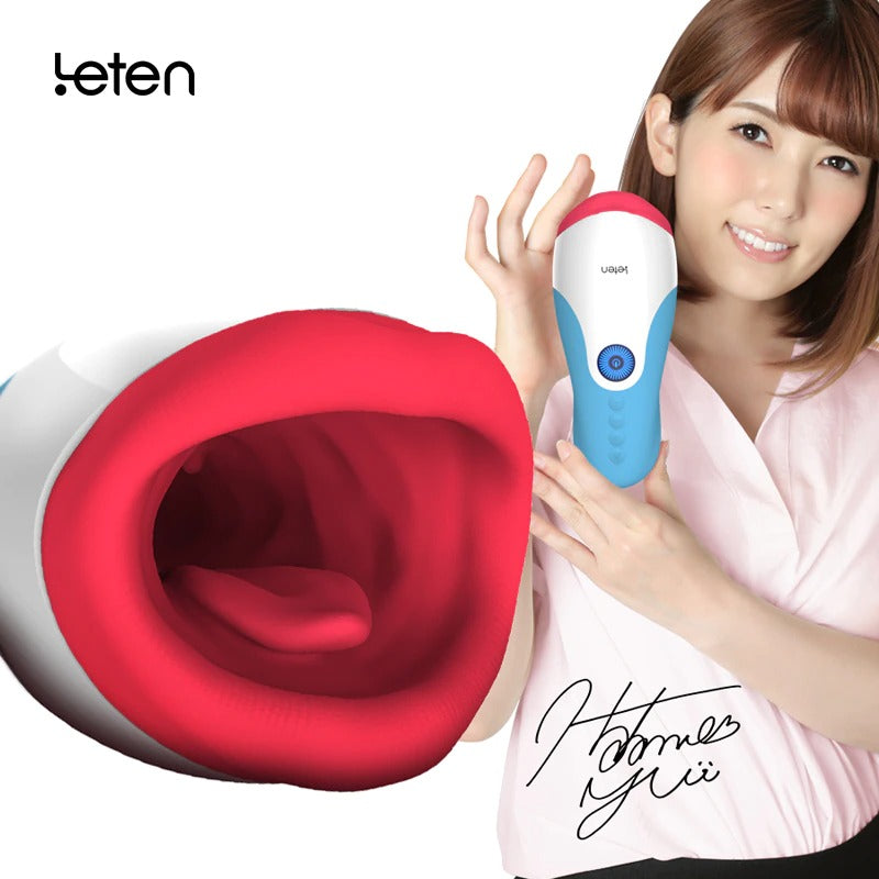 Blowjob Oral Heating Masturbator Cup Deep Throat Vagina Sex Toys for Men