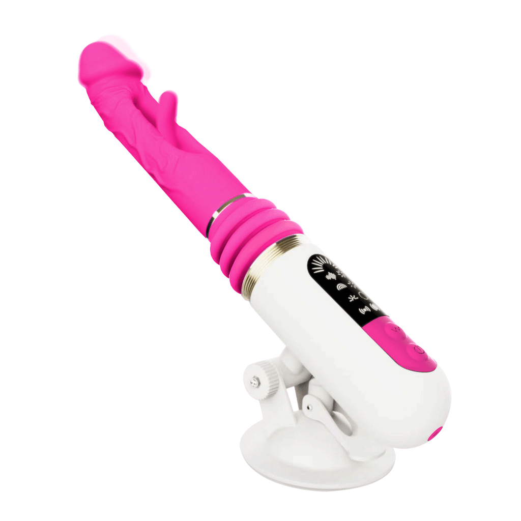 Eveandlove Revolutionary Flapping and Thrusting Dildo with Strong Suction Cup