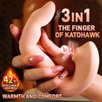 8 Modes of Super Vibrations Sucking Fingers Unisex Masturbator Vibrator