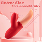 2 IN 1 Upgraded Flapping Tongue G Spot Vibrator