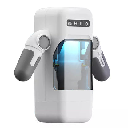 Newest 10 Thrusting 10 Vibrating Masturbator with Heating System