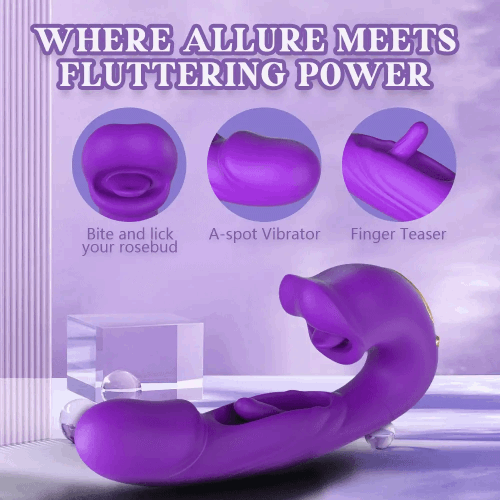 G Spot Vibrator: 7 Modes for Clitoral Stimulation, Thrusting Dildo & Anal Play