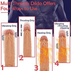 3 Fuctions Multiple Combination Life Like Dildo