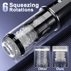 5 Rotating 5 Sucking 7 Vibrating Masturbator & Training 2 IN 1 Adult Toys