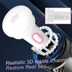 7 Thrusting & Vibration ModesElectric Male Stroker Pocket Pussy for Men