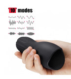 10x Penis Delay Trainer Vibrating Rechargeable Penis Pleaser