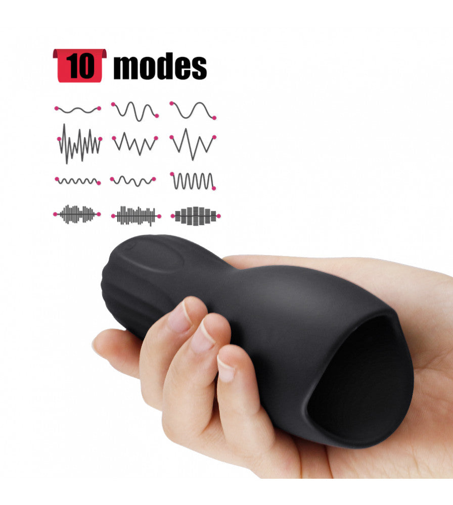 10x Penis Delay Trainer Vibrating Rechargeable Penis Pleaser