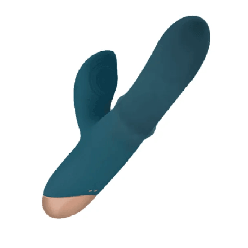 Dream Partner G-spot Vibrators with Beads Ring and Clit Stimulator Take You to Dual Orgasms