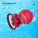 Tongue Magic: Interchangeable Clitoral & Nipple Sucker with 3-in-1 Pleasure Functions